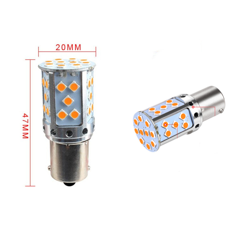 1156 Dekoratif led ampul tek duy canbuslı 24v turuncu / LAAM945-2 1156 Dekoratif led ampul tek duy canbuslı 24v turuncu / LAAM945-2