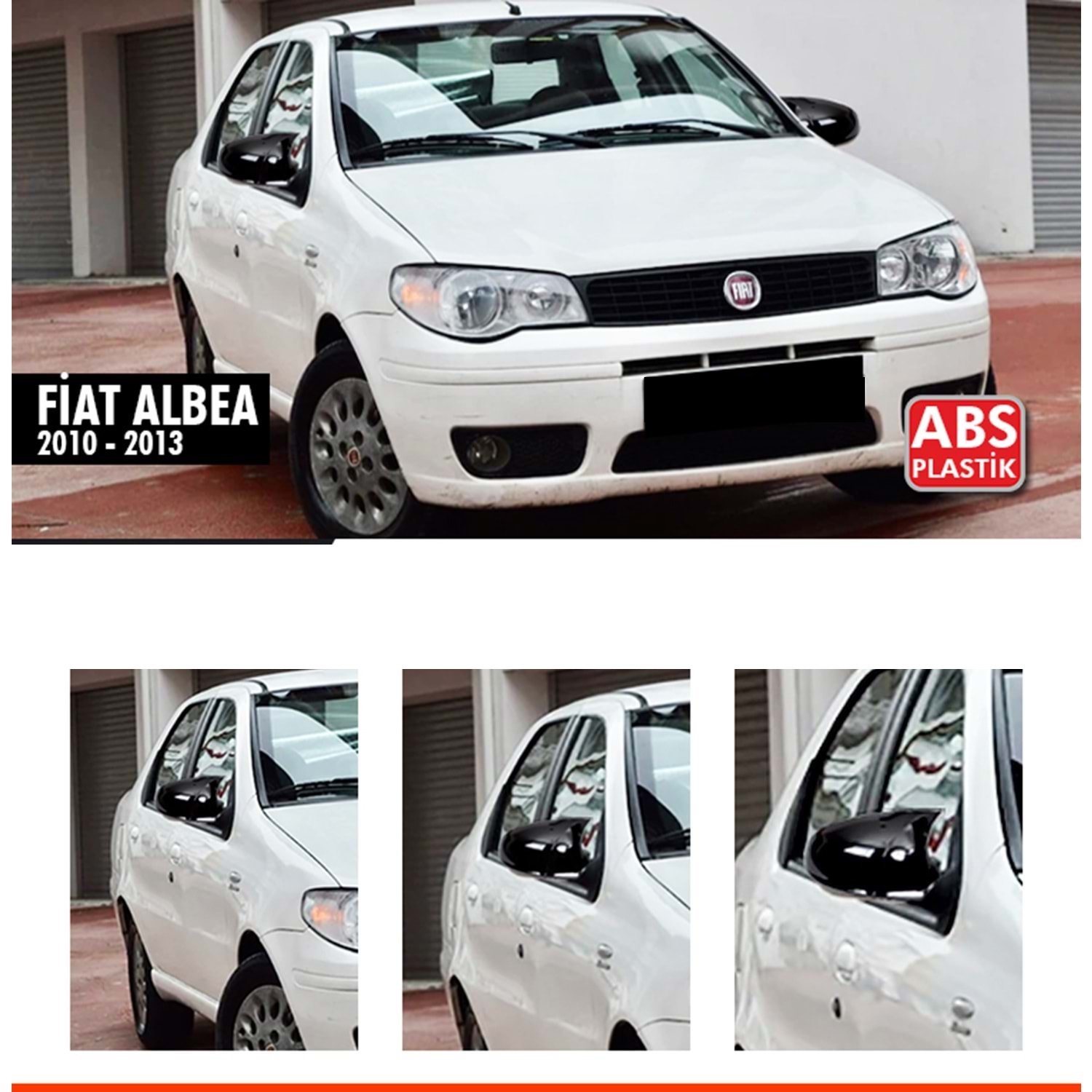 Albea Batman Ayna Kapağı Piano Black / 2010-2013 Albea Batman Ayna Kapağı Piano Black / 2010-2013