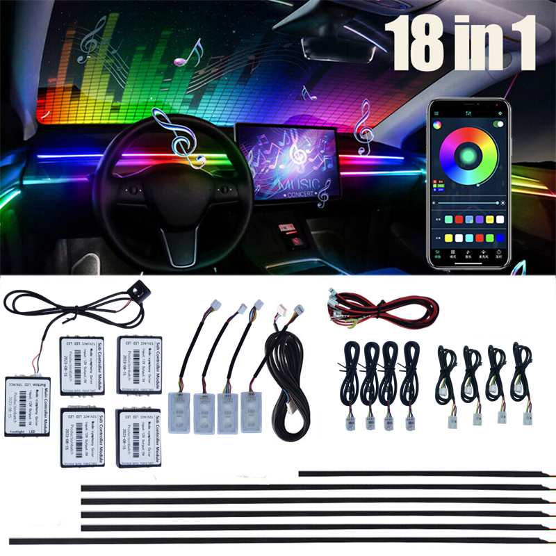Ambiyans rgb 64 renk aydınlatma set 12v / LAAM435 Ambiyans rgb 64 renk aydınlatma set 12v / LAAM435
