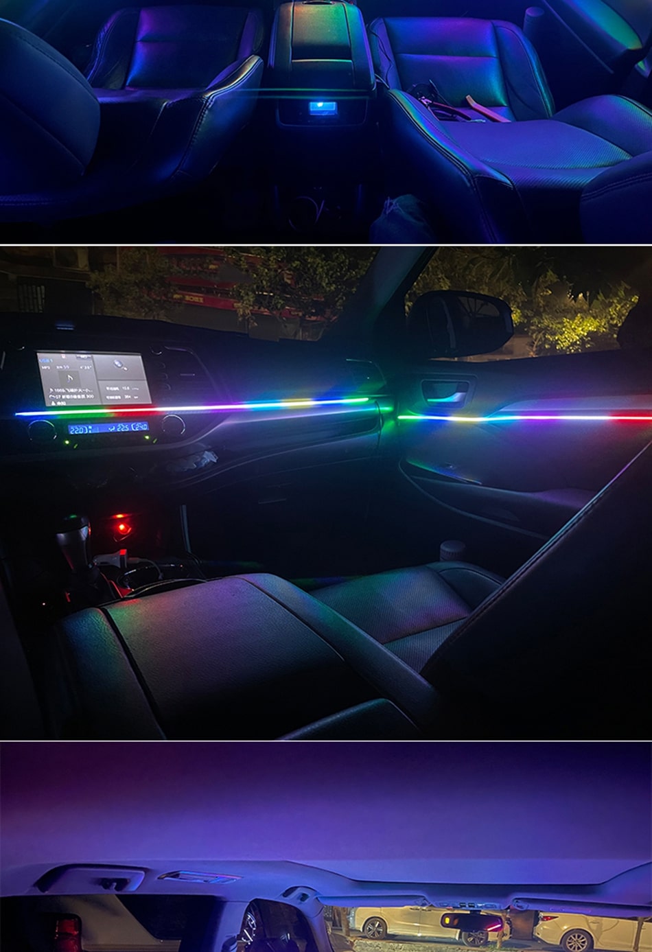 Ambiyans rgb 64 renk aydınlatma set 12v / LAAM435 Ambiyans rgb 64 renk aydınlatma set 12v / LAAM435