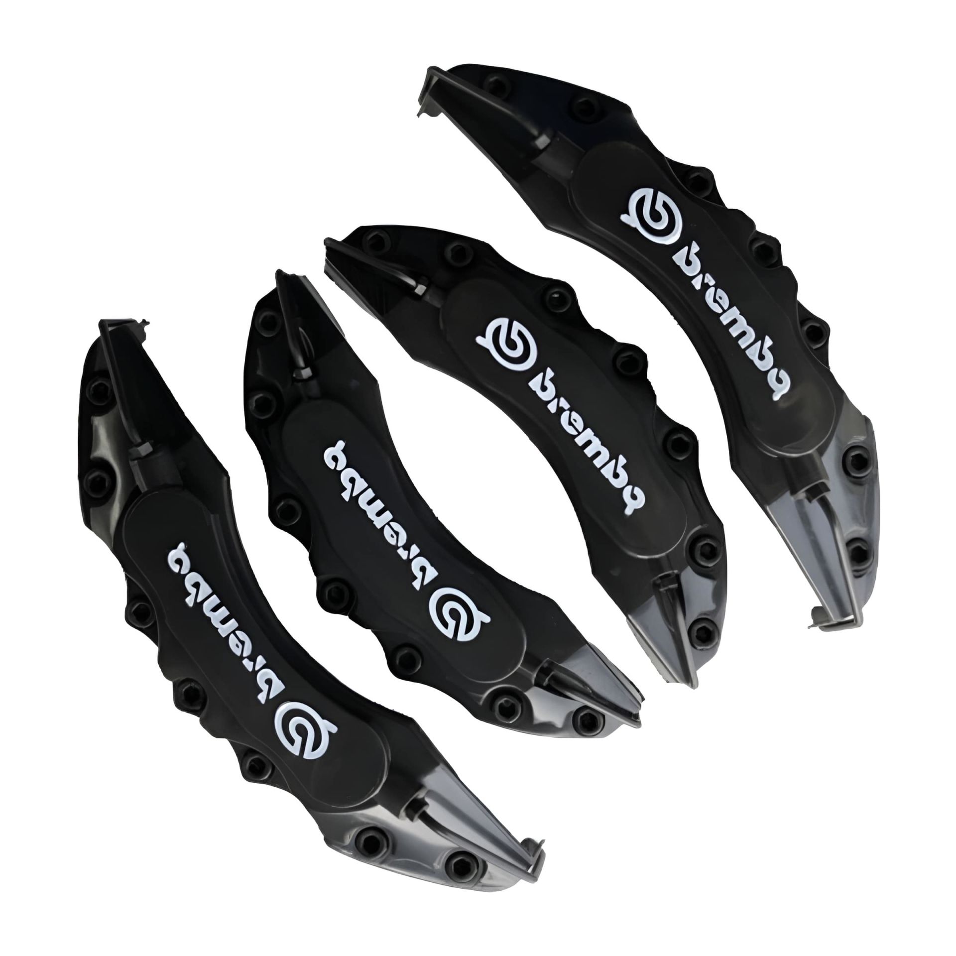 Antara Uyumlu Brembo Siyah Kaliper Kapağı 4 Parça Ön Arka Set Antara Uyumlu Brembo Siyah Kaliper Kapağı 4 Parça Ön Arka Set