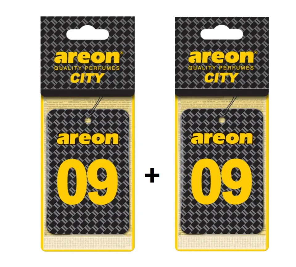 Areon City Vanilla Black 09 Oto Araç Kokusu (2li ) Areon City Vanilla Black 09 Oto Araç Kokusu (2li )