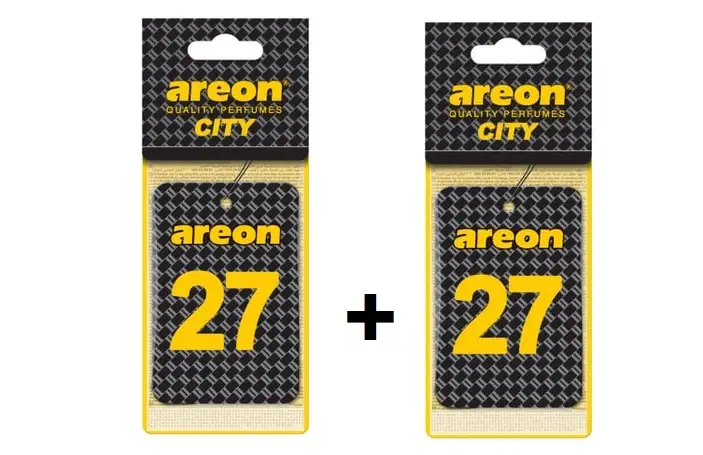 Areon 27 Vanilla Black Oto Araç Kokusu (2li ) Areon 27 Vanilla Black Oto Araç Kokusu (2li )