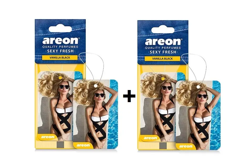 Areon Fresh Vanılla Black Oto Araç Kokusu (2li ) Areon Fresh Vanılla Black Oto Araç Kokusu (2li )