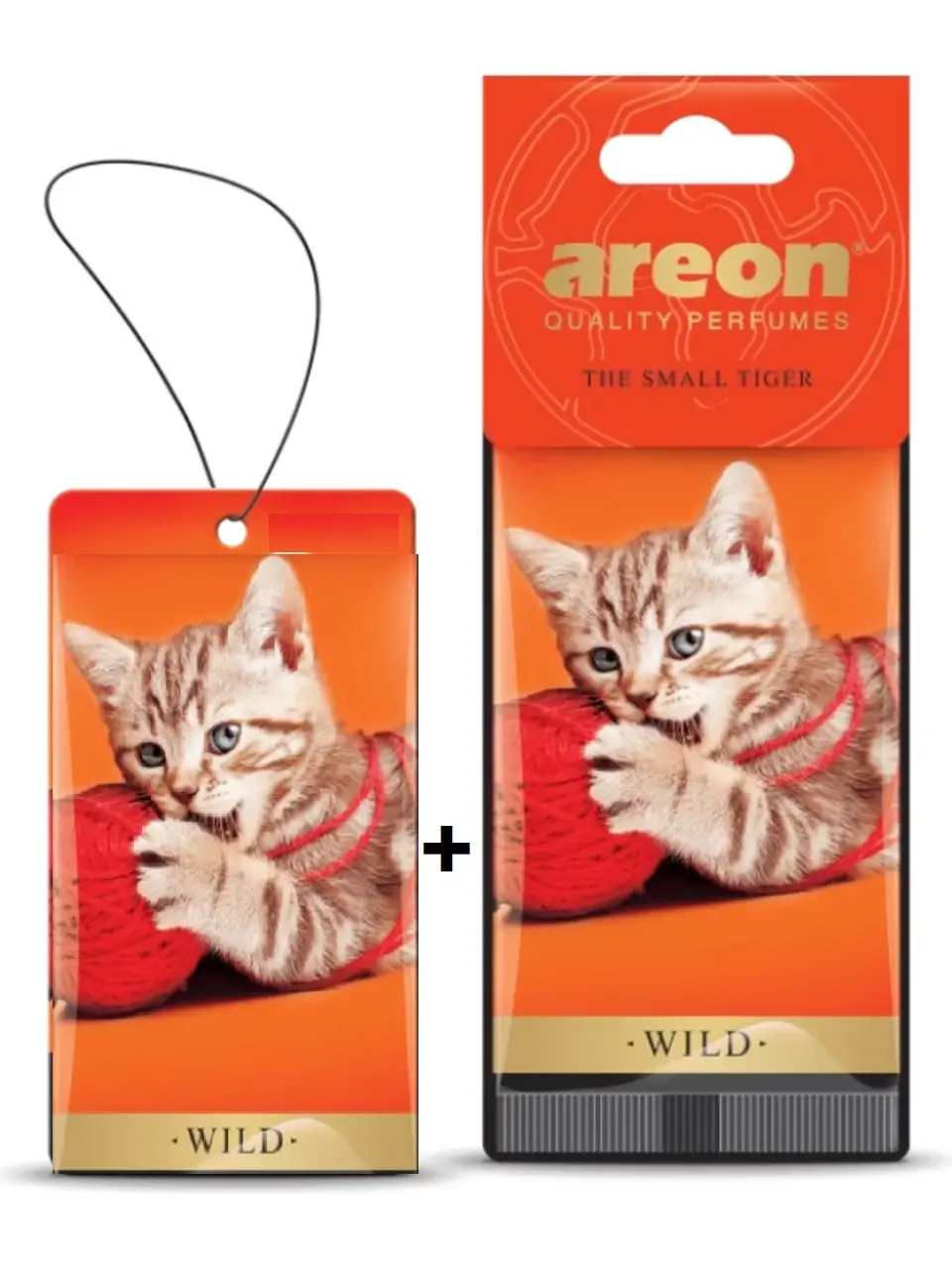 Areon Wild Small Tiger Oto Araç Kokusu (2li ) Areon Wild Small Tiger Oto Araç Kokusu (2li )
