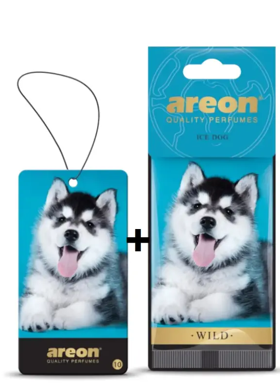 Areon Wild Ice Dog Oto Araç Kokusu (2li ) Areon Wild Ice Dog Oto Araç Kokusu (2li )