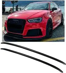 Audi A3 Uyumlu Tavan Çıtası V8 Oem Siyah 2012 2020 Audi A3 Uyumlu Tavan Çıtası V8 Oem Siyah 2012 2020