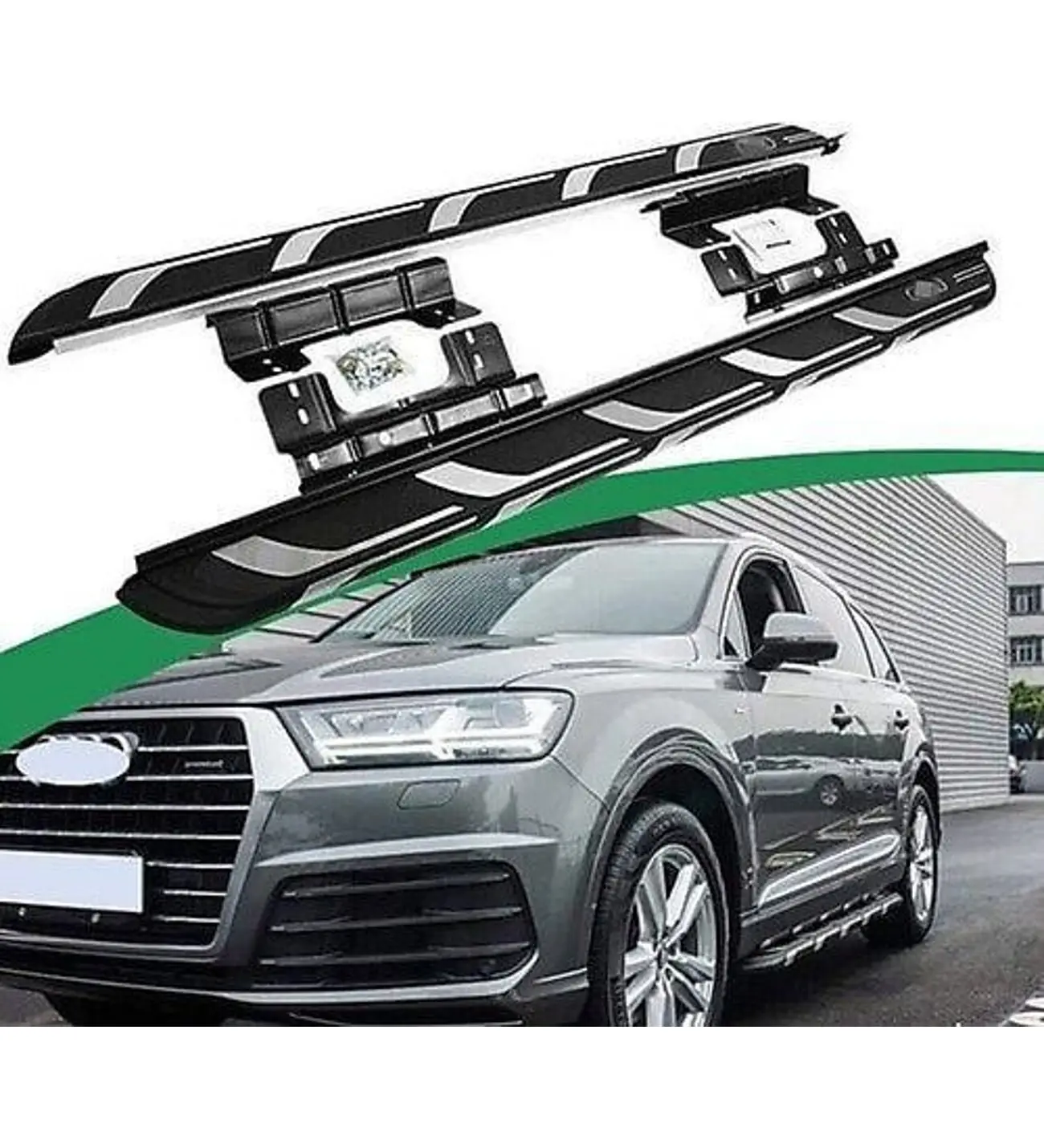 Audi Q5 Uyumlu 2018 Sonrası Yan Basamak Square Style Audi Q5 Uyumlu 2018 Sonrası Yan Basamak Square Style