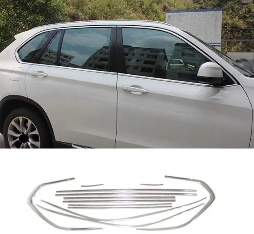 Bmw X5 Uyumlu 2014 2019 Cam Çıtası Kaplama Krom Bmw X5 Uyumlu 2014 2019 Cam Çıtası Kaplama Krom