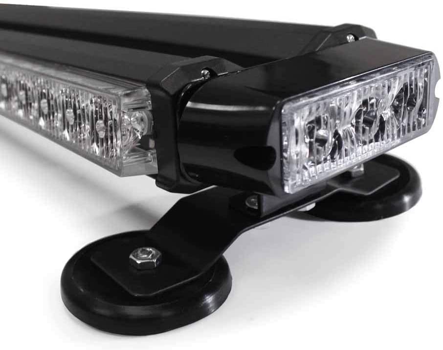 Çakar lamba çift taraflı 54 led sarı-beyaz 12-24v/ LAPA526 Çakar lamba çift taraflı 54 led sarı-beyaz 12-24v/ LAPA526