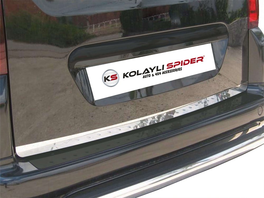 Citroen Berlingo 2 Bagaj Alt Çıta Krom 2008 ve Sonrası Citroen Berlingo 2 Bagaj Alt Çıta Krom 2008 ve Sonrası
