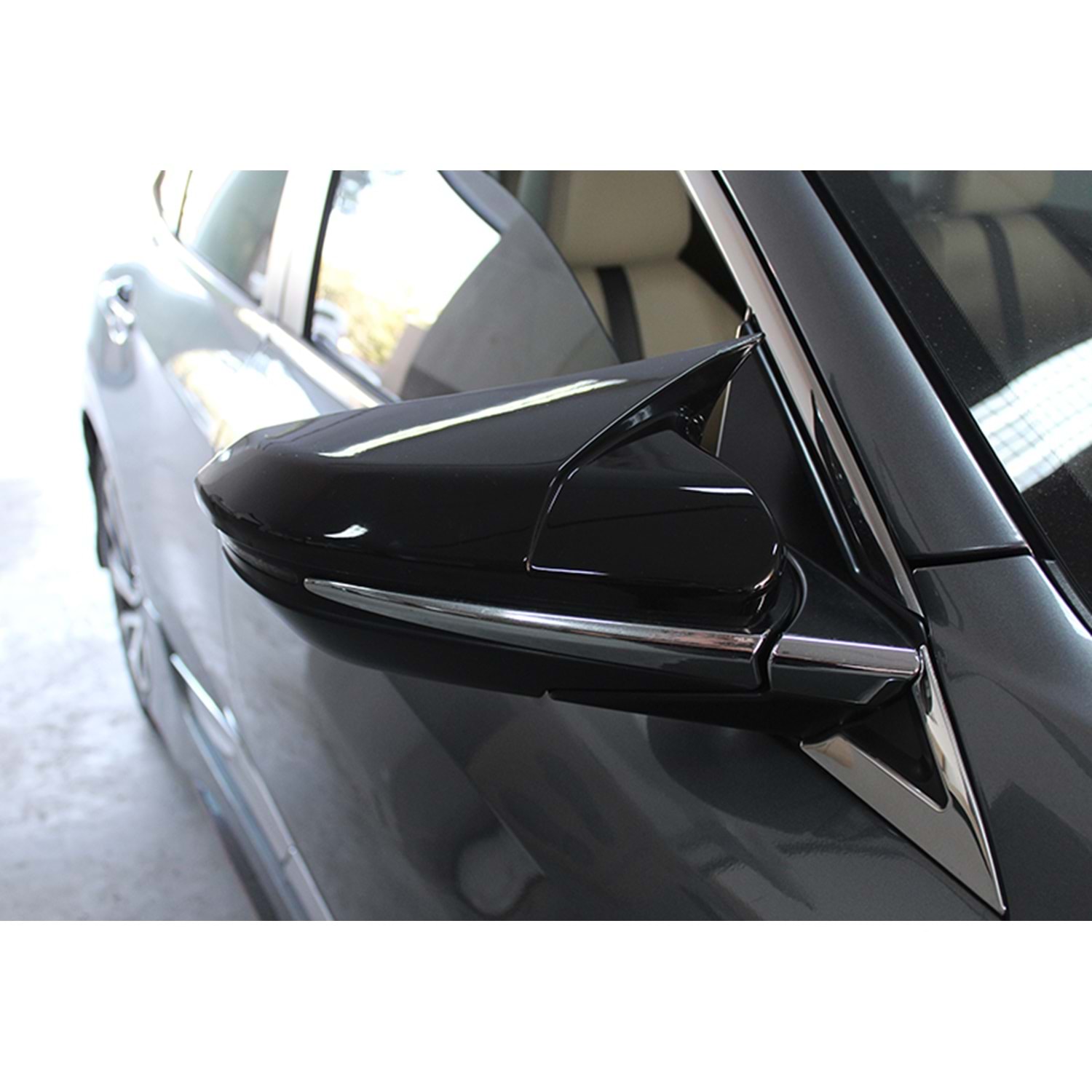 Civic FC5 Batman Ayna Kapağı Piano Black / 2016 ve Sonrası Civic FC5 Batman Ayna Kapağı Piano Black / 2016 ve Sonrası