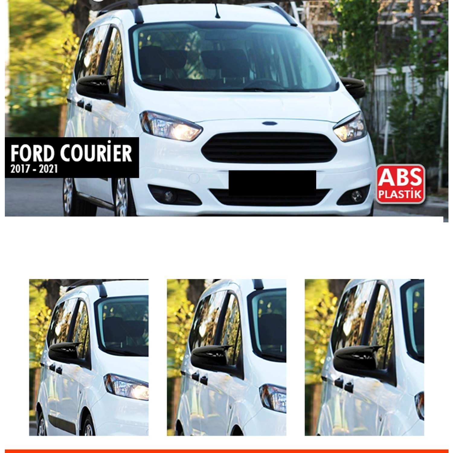 Courier Batman Ayna Kapağı Piano Black / 2018-2021 Courier Batman Ayna Kapağı Piano Black / 2018-2021