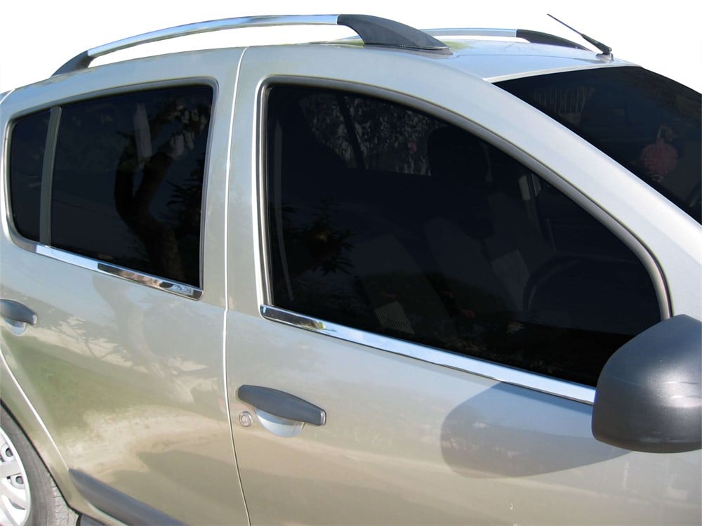 Dacia Sandero 1 Cam Çıtası 4 Prç Krom 2007-2012 Dacia Sandero 1 Cam Çıtası 4 Prç Krom 2007-2012