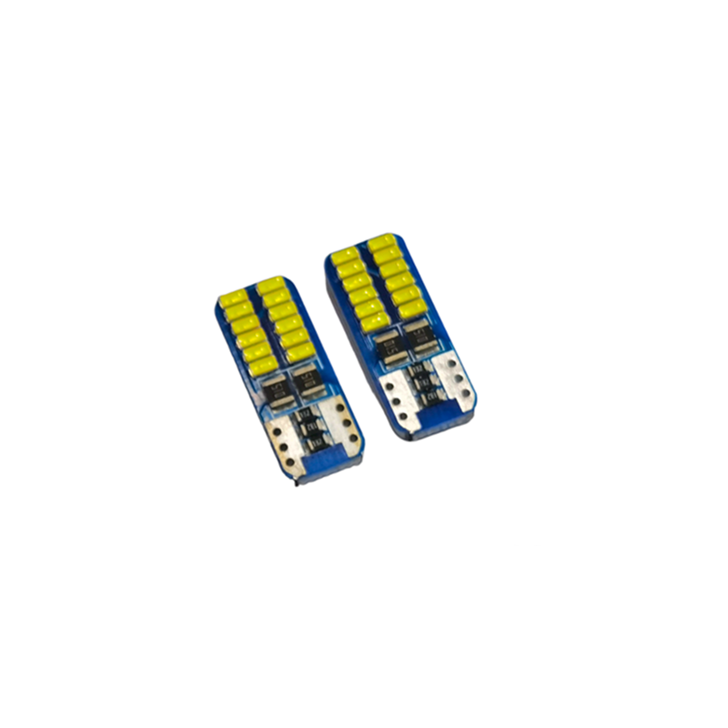 Dekoratif led ampul T10-24SMD 12V çift - beyaz / LAAM860 Dekoratif led ampul T10-24SMD 12V çift - beyaz / LAAM860