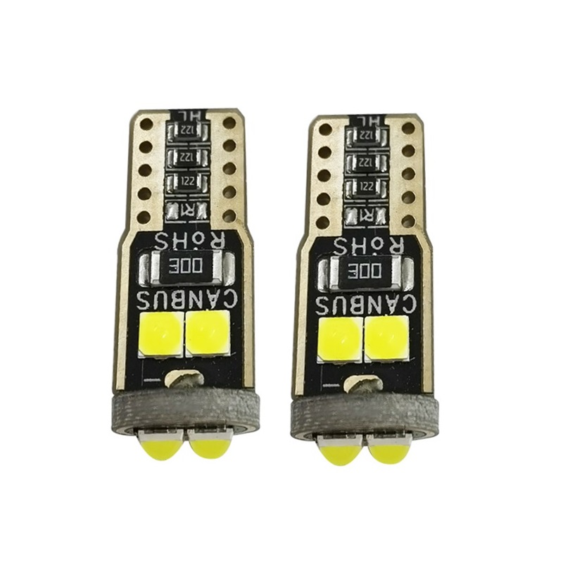 Dekoratif led ampul T10-6SMD 3030 CANBUS 12V çift beyaz / LAAM865 Dekoratif led ampul T10-6SMD 3030 CANBUS 12V çift beyaz / LAAM865