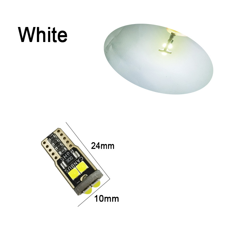 Dekoratif led ampul T10-6SMD 3030 CANBUS 12V çift beyaz / LAAM865 Dekoratif led ampul T10-6SMD 3030 CANBUS 12V çift beyaz / LAAM865