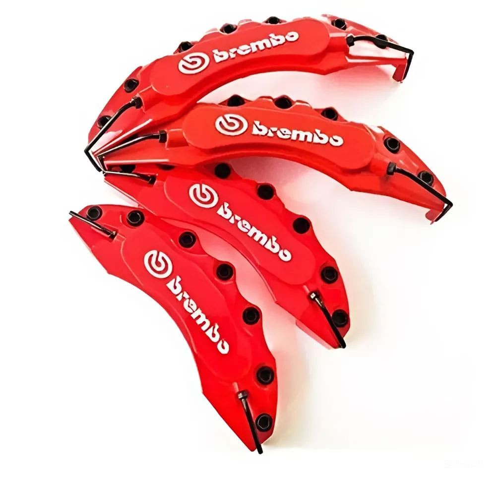 Doblo Uyumlu Brembo Kırmızı Kaliper Kapağı 4 Parça Ön Arka Set Doblo Uyumlu Brembo Kırmızı Kaliper Kapağı 4 Parça Ön Arka Set