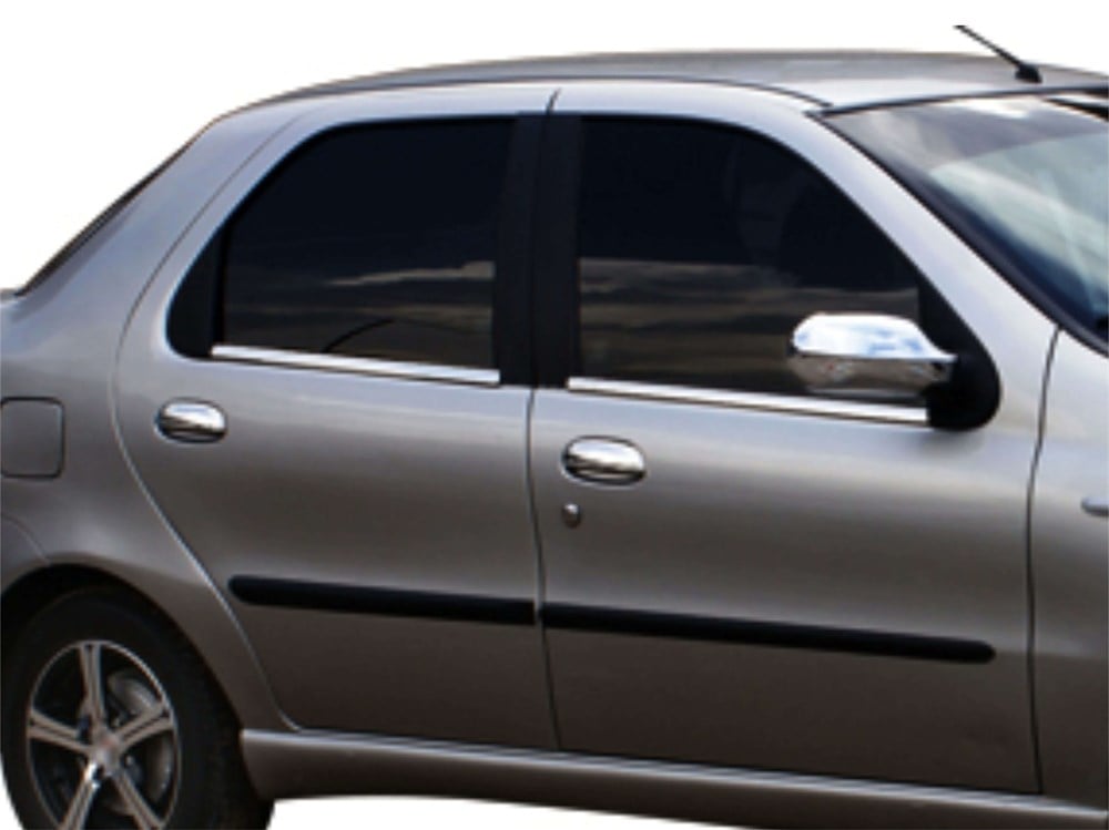 Fiat Albea Cam Çıtası 4 Prç Krom 2002-2012 Fiat Albea Cam Çıtası 4 Prç Krom 2002-2012