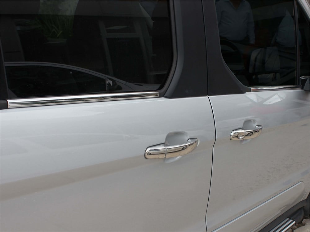 Ford Connect Cam Çıtası 4 Prç Krom 2014 ve Sonrası Ford Connect Cam Çıtası 4 Prç Krom 2014 ve Sonrası
