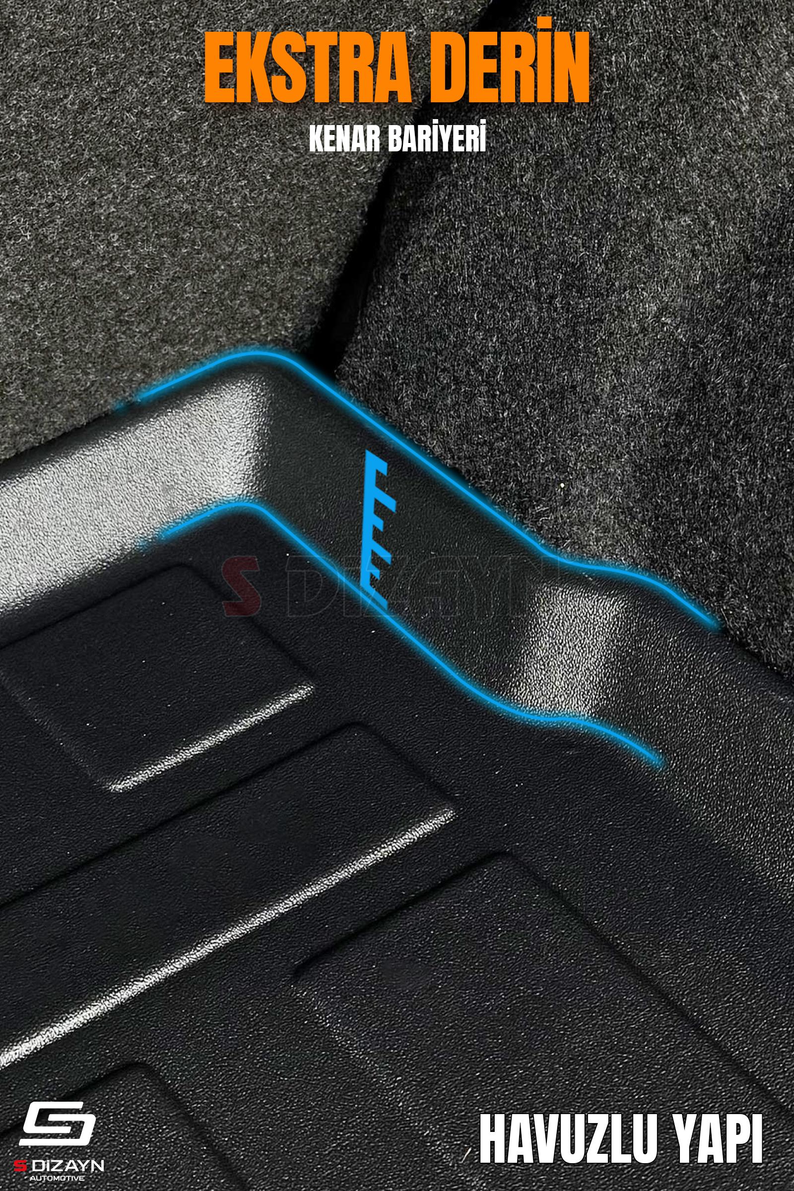 S-Dizayn Ford Courier 3D Pro Bagaj Havuzu 2014-2024 A+ Kalite S-Dizayn Ford Courier 3D Pro Bagaj Havuzu 2014-2024 A+ Kalite