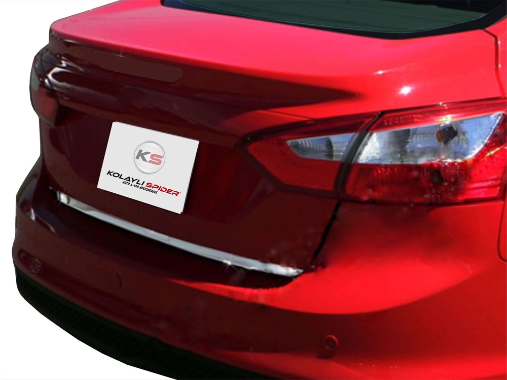 Ford Focus 3 Bagaj Alt Çıta Krom SD 2011-2014 Ford Focus 3 Bagaj Alt Çıta Krom SD 2011-2014