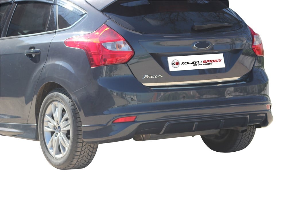 Ford Focus 3 HB Arka Tampon Altı Fiber 2011-2014 Ford Focus 3 HB Arka Tampon Altı Fiber 2011-2014