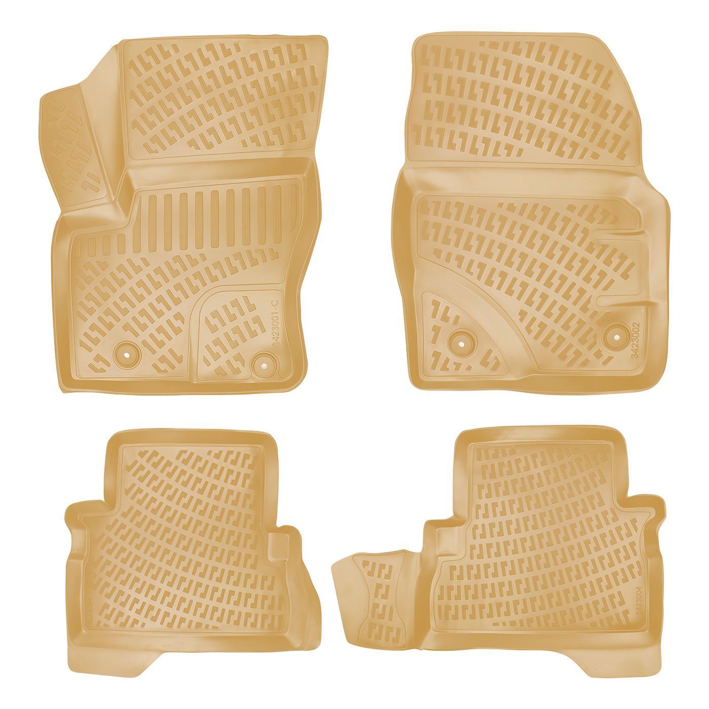Ford Kuga 2008-2012 Havuzlu Paspas Bej Ford Kuga 2008-2012 Havuzlu Paspas Bej