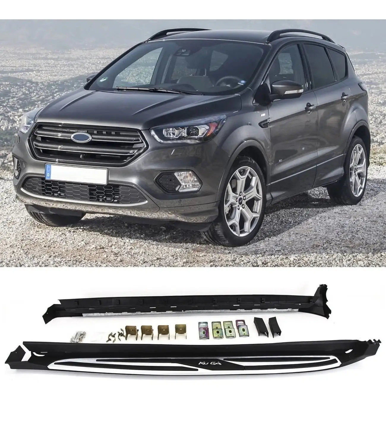 Ford Kuga Uyumlu 2013 2019 Yan Basamak SQUARE STYLE Ford Kuga Uyumlu 2013 2019 Yan Basamak SQUARE STYLE