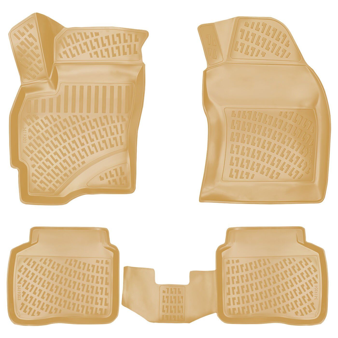 Ford Mondeo 2001-2007 Havuzlu Paspas Bej Ford Mondeo 2001-2007 Havuzlu Paspas Bej