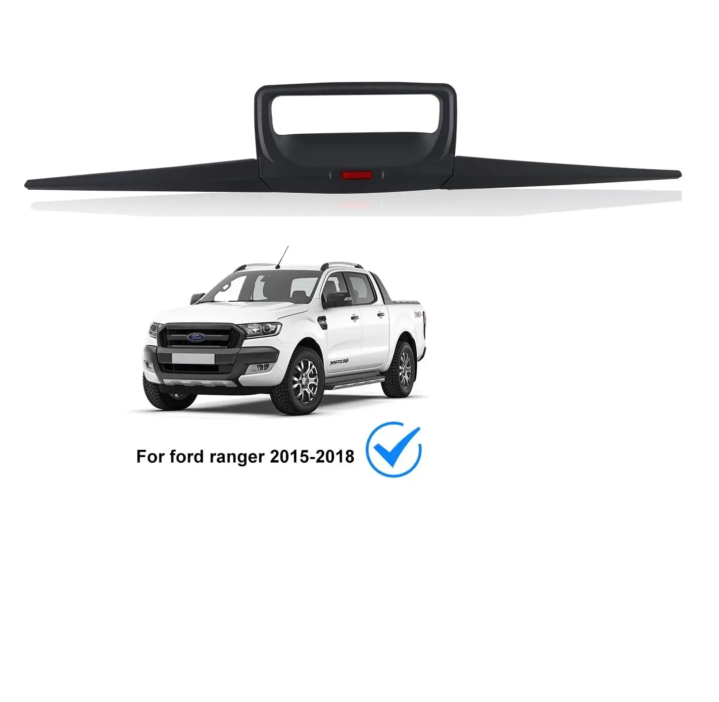 Ford Ranger Uyumlu 2015- Arka Bagaj Kapı Kolu Çevresi Abs (Plastik) Siyah Ford Ranger Uyumlu 2015- Arka Bagaj Kapı Kolu Çevresi Abs (Plastik) Siyah