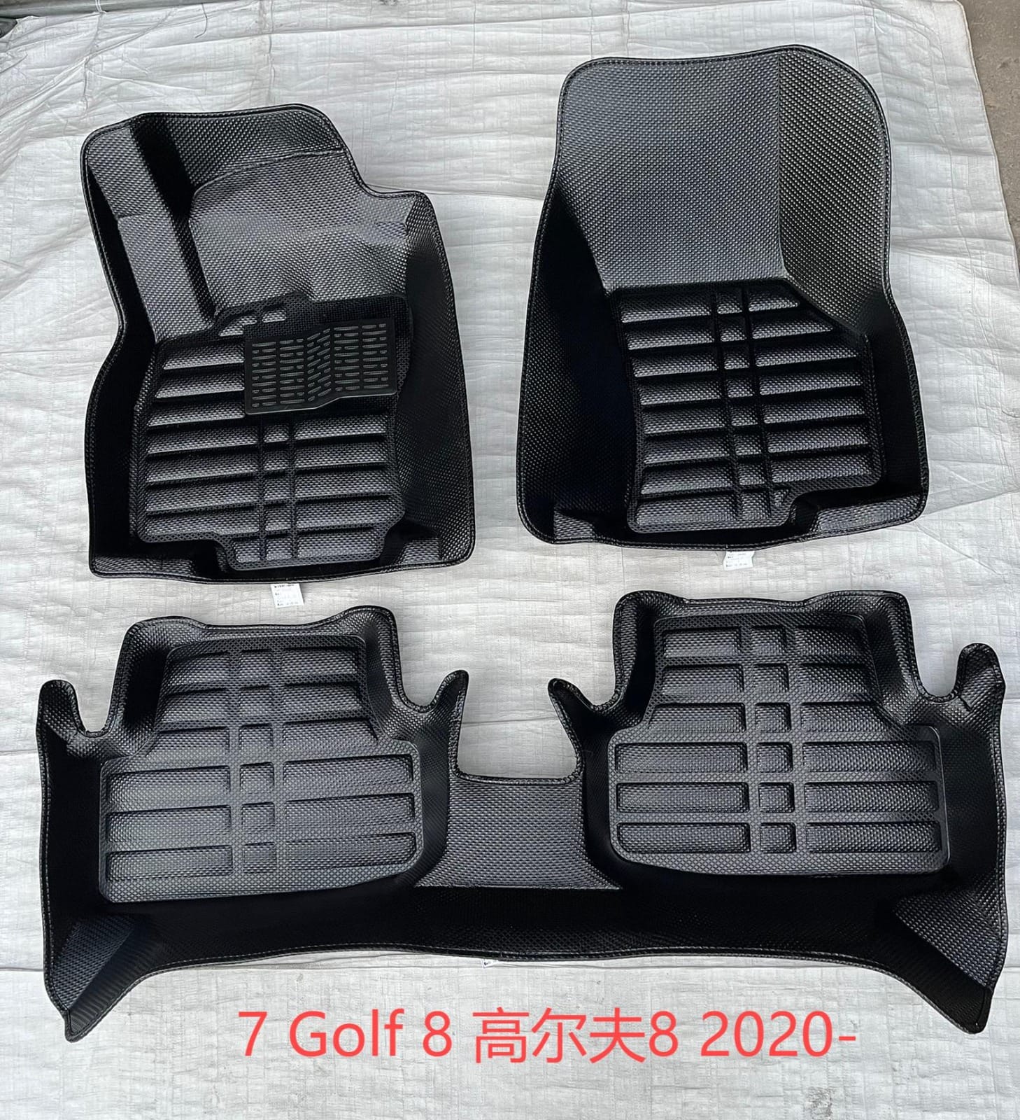 Golf 8 2020 - Model Araca Özel 5D Paspas Golf 8 2020 - Model Araca Özel 5D Paspas