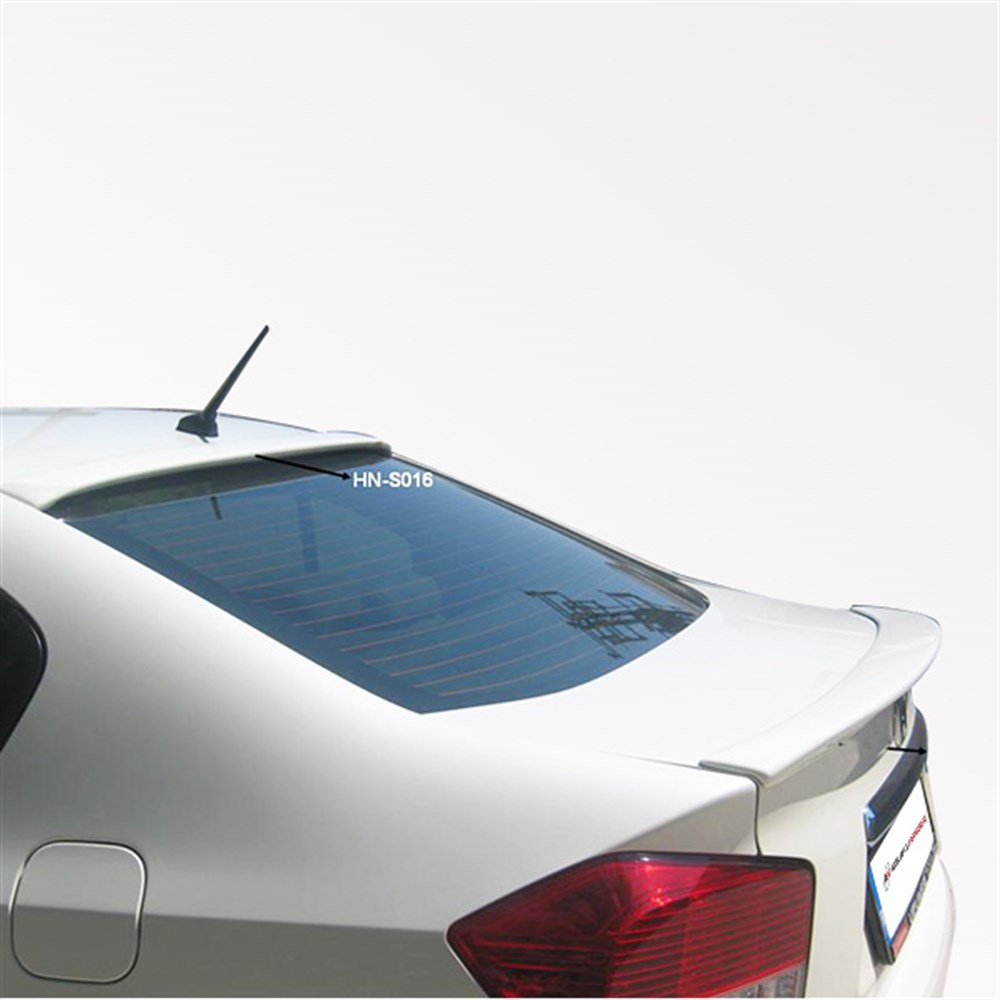 Honda City 5 Spoiler Bagaj Gt Fiber 2008-2014 Honda City 5 Spoiler Bagaj Gt Fiber 2008-2014