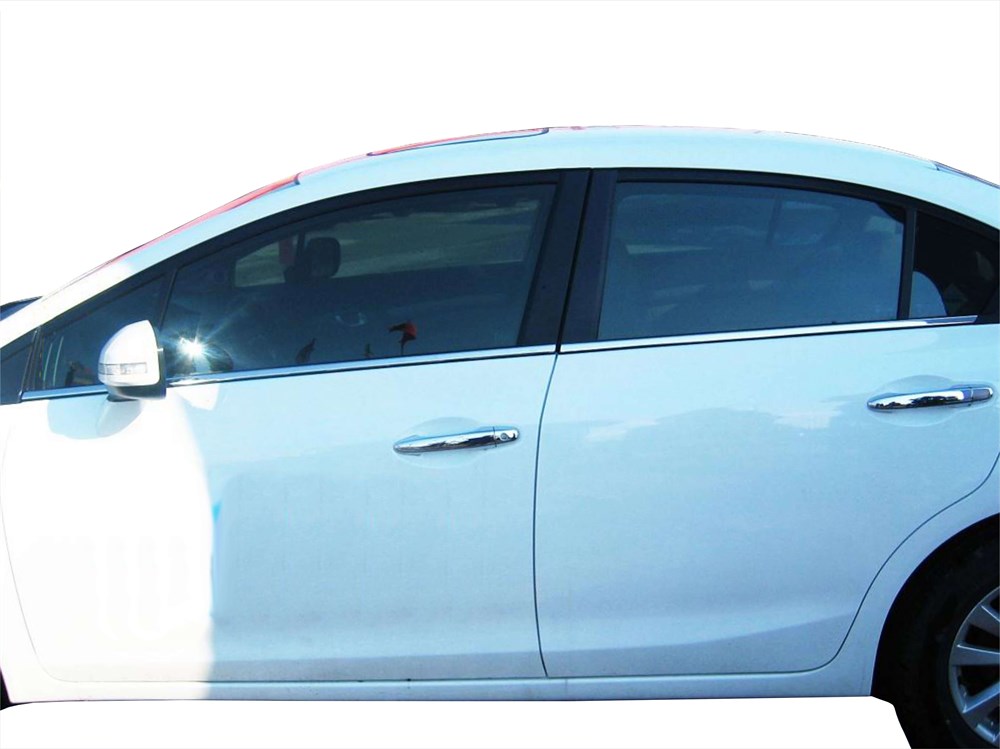 Honda Civic 9 Cam Çıtası 4 Prç Krom 2012 ve Sonrası Honda Civic 9 Cam Çıtası 4 Prç Krom 2012 ve Sonrası