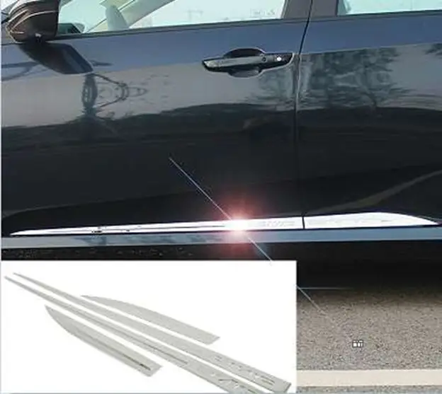 Honda Civic Uyumlu 2016 Sonrası Yan Kapı Çıtası Krom Honda Civic Uyumlu 2016 Sonrası Yan Kapı Çıtası Krom