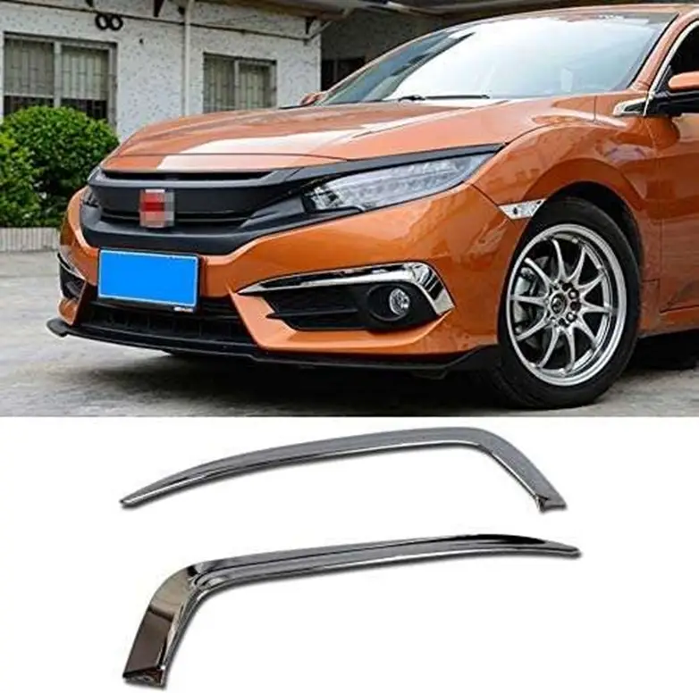 Honda Civic Uyumlu 2016 Sonrası Sis Lambası Kaplama Krom Honda Civic Uyumlu 2016 Sonrası Sis Lambası Kaplama Krom