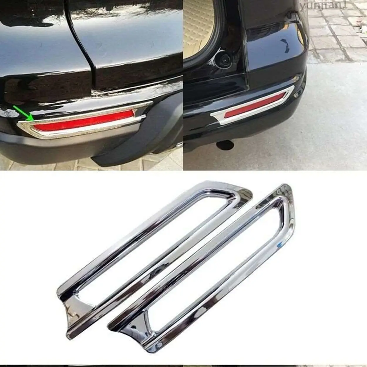 Honda Crv Uyumlu 2010 2012 Arka Reflektör Çerçevesi Krom Honda Crv Uyumlu 2010 2012 Arka Reflektör Çerçevesi Krom