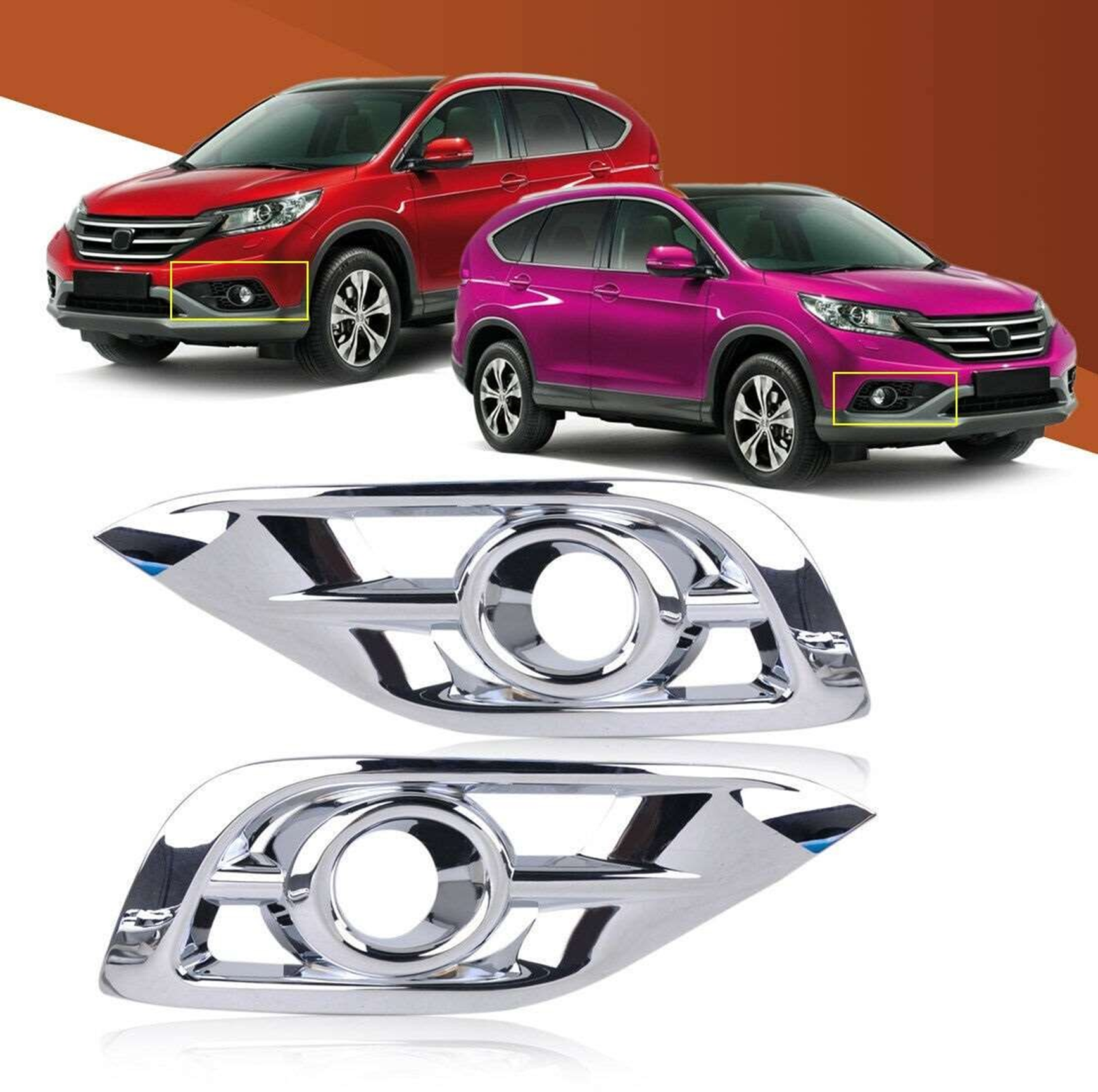 Honda Cr-V Uyumlu 2016 2017 Sis Lambası Kaplama Krom Honda Cr-V Uyumlu 2016 2017 Sis Lambası Kaplama Krom