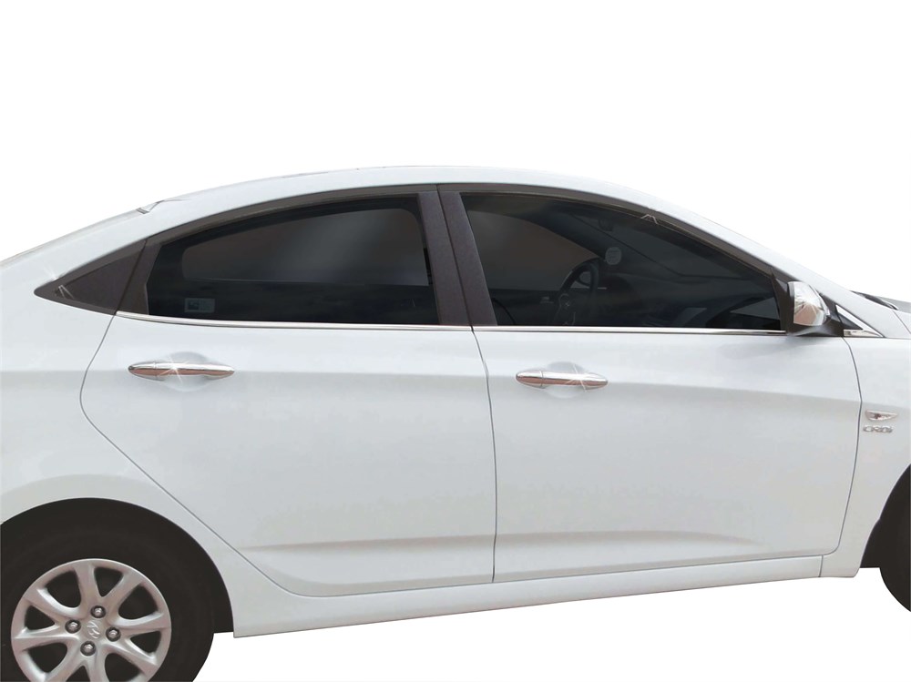 Hyundai Accent Blue RB Cam Çıtası 6 Prç Krom 2011 ve Sonrası Hyundai Accent Blue RB Cam Çıtası 6 Prç Krom 2011 ve Sonrası