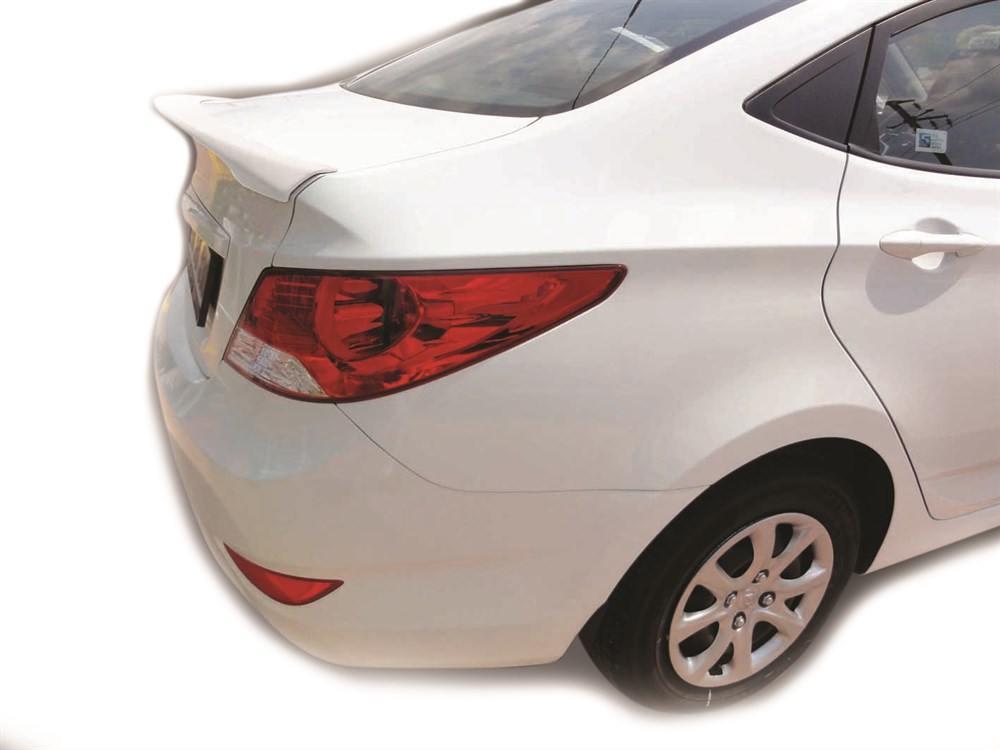 Hyundai Accent Blue RB Spoiler Bagaj Gt Fiber 2011 ve Sonrası Hyundai Accent Blue RB Spoiler Bagaj Gt Fiber 2011 ve Sonrası