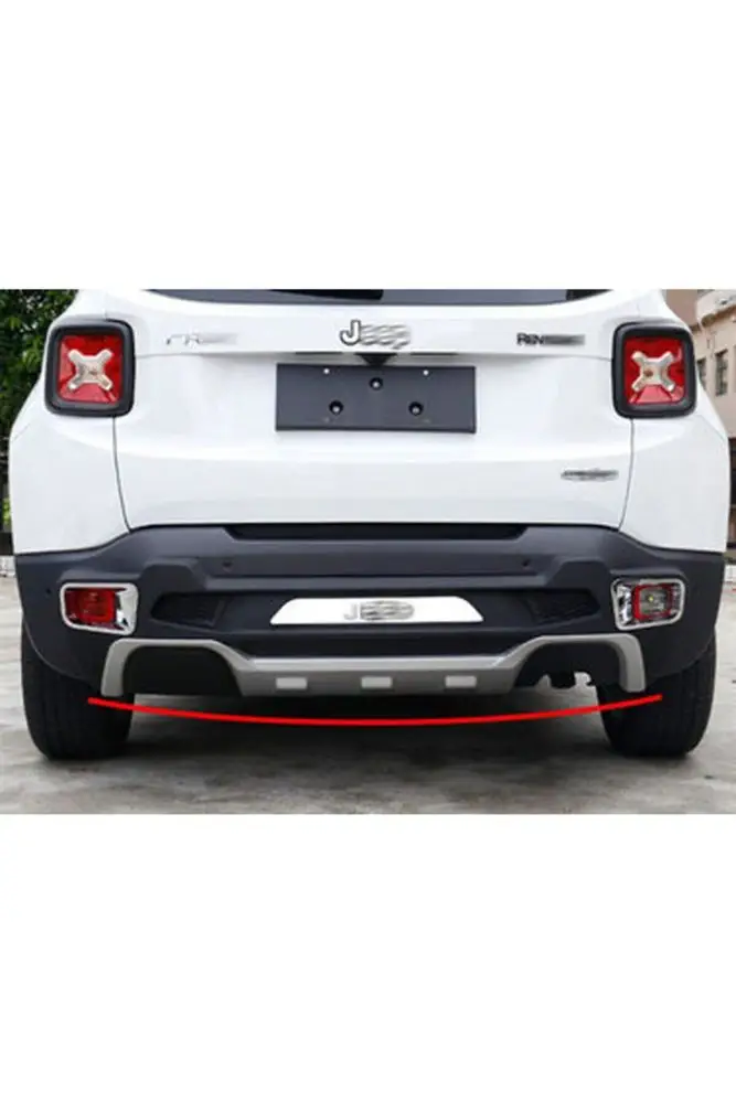Jeep Renegade 2014 2017 Ön Arka Tampon Koruyucu Difüzör Jeep Renegade 2014 2017 Ön Arka Tampon Koruyucu Difüzör