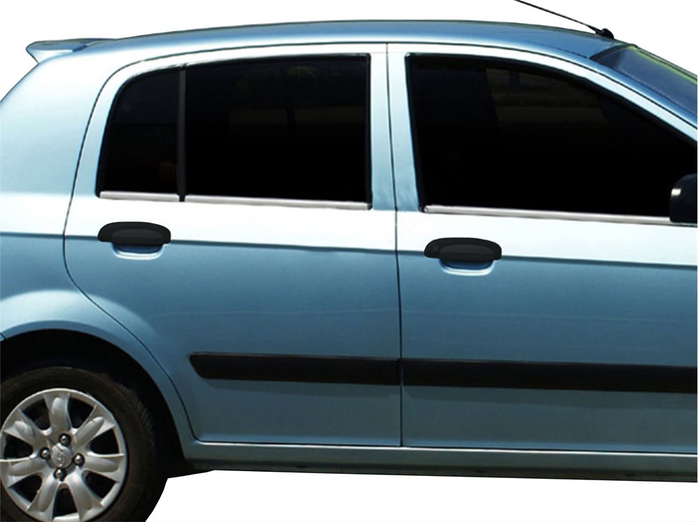 Hyundai Getz Cam Çıtası 6 Prç Krom 2002-2011 Hyundai Getz Cam Çıtası 6 Prç Krom 2002-2011