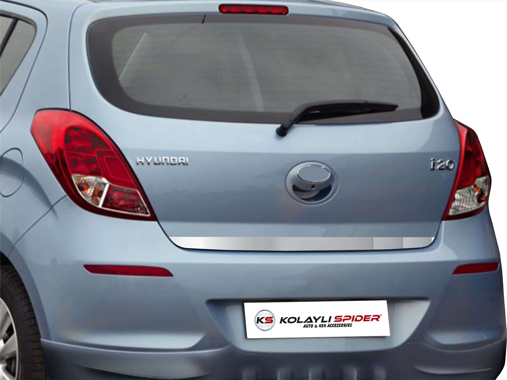 Hyundai i20 Bagaj Alt Çıta Krom 2009-2014 Hyundai i20 Bagaj Alt Çıta Krom 2009-2014