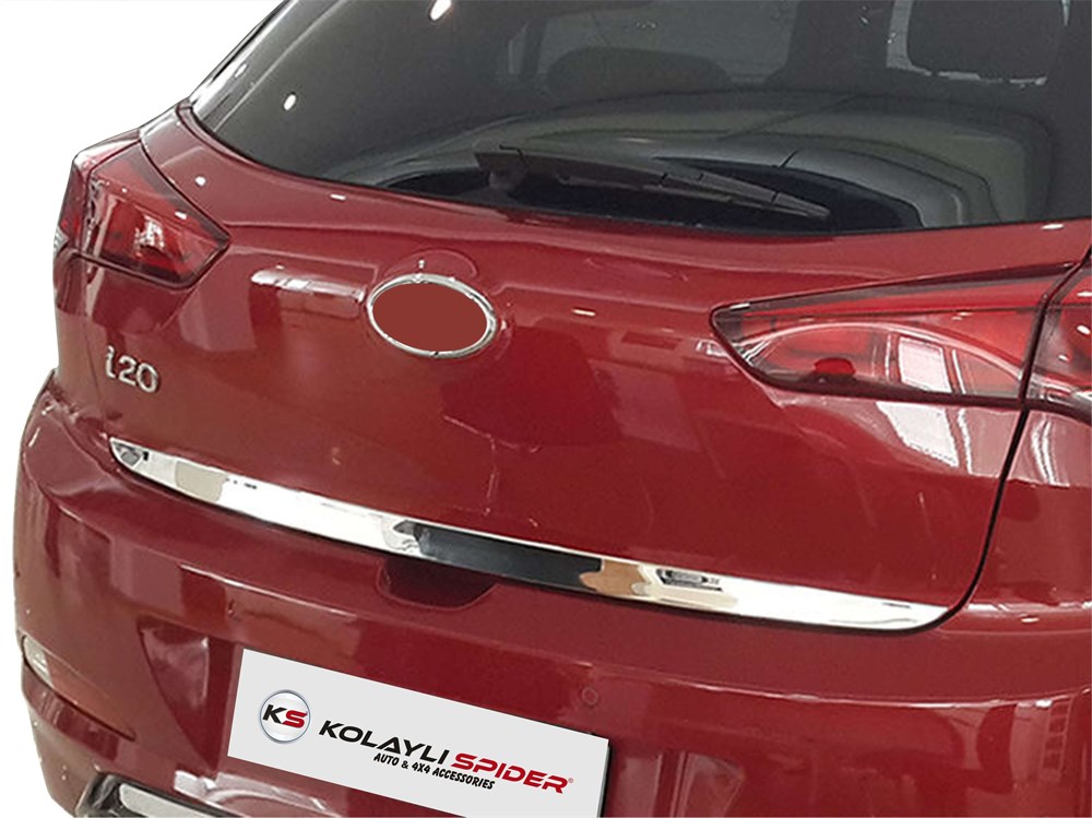 Hyundai i20 Bagaj Alt Çıtası HB Krom 2014-2018 Hyundai i20 Bagaj Alt Çıtası HB Krom 2014-2018