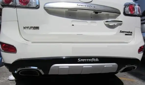 Hyundai Santa Fe 2010 2012 Arası Arka Difüzör Koruma Abs (Plastik) Hyundai Santa Fe 2010 2012 Arası Arka Difüzör Koruma Abs (Plastik)