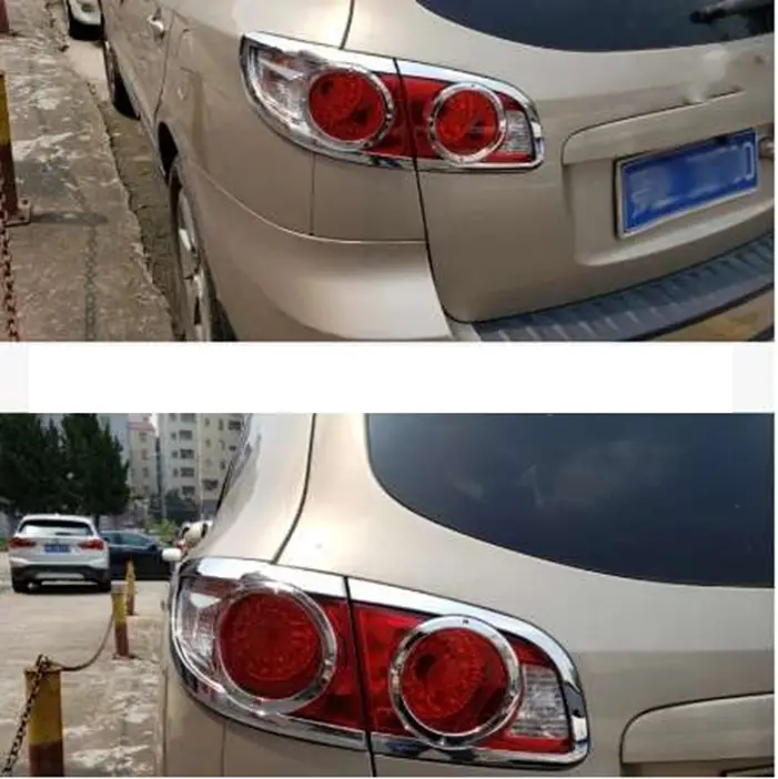 Hyundai Santa Uyumlu Fe 2006 2012 Arka Stop Kaplama ABS (Plastik) Krom Hyundai Santa Uyumlu Fe 2006 2012 Arka Stop Kaplama ABS (Plastik) Krom