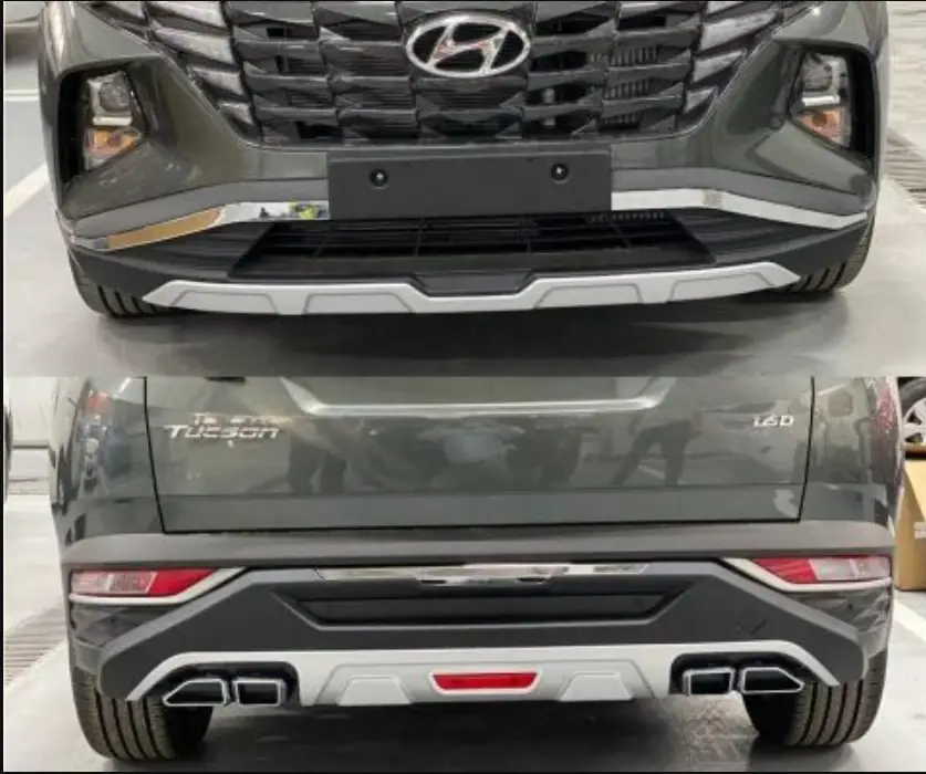 Hyundai Tucson 2021+Uyumlu Ön Arka Koruma Difüzör Hyundai Tucson 2021+Uyumlu Ön Arka Koruma Difüzör