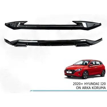Hyundai i20 2020+ Uyumlu Ön Arka Tampon Koruma Hyundai i20 2020+ Uyumlu Ön Arka Tampon Koruma