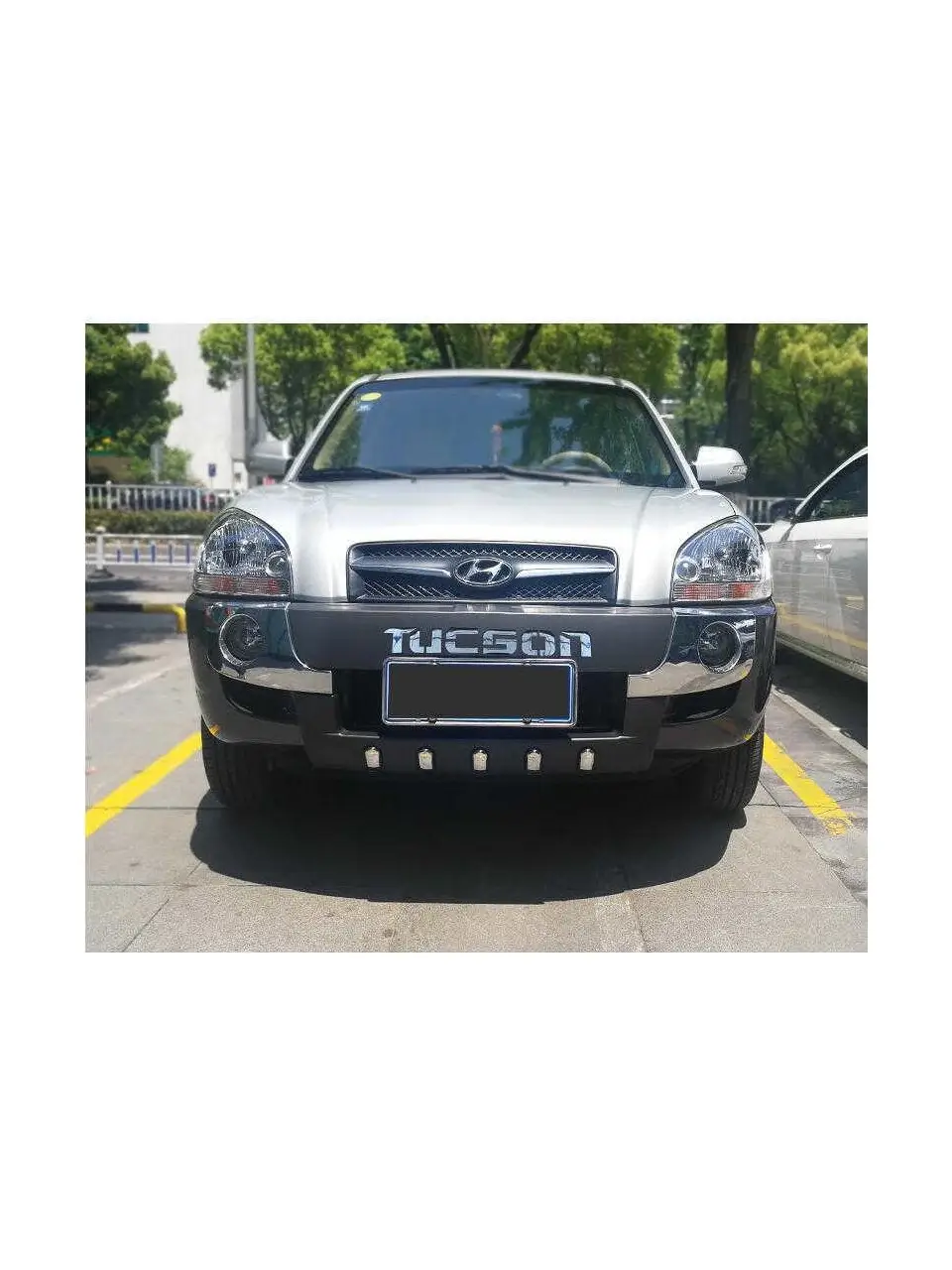 Hyundai Tucson 2004-2014 Uyumlu Ön Koruma Difüzör Hyundai Tucson 2004-2014 Uyumlu Ön Koruma Difüzör