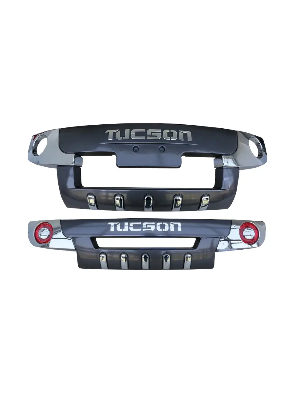 Hyundai Tucson 2004-2014 Uyumlu Ön Koruma Difüzör Hyundai Tucson 2004-2014 Uyumlu Ön Koruma Difüzör